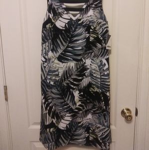 Sleeveless Tropical Dress NWT